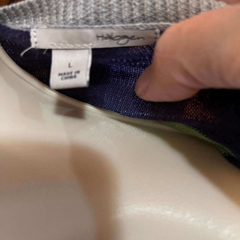 Halogen Large cotton sweater - Picture 3 of 3